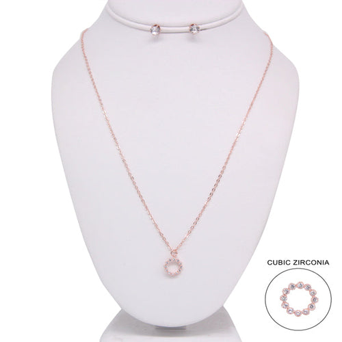 CIRCLE AROUND NECKLACE